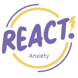 REACT Anxiety logo